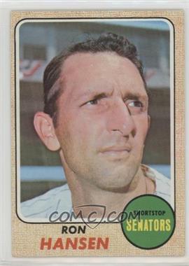 1968 Topps - [Base] #411 - Ron Hansen [Good to VG‑EX]