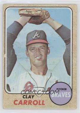 1968 Topps - [Base] #412 - Clay Carroll [Good to VG‑EX]
