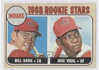 1968 Rookie Stars - Bill Davis, Jose Vidal