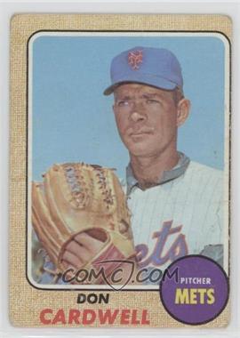 1968 Topps - [Base] #437 - Don Cardwell [Good to VG‑EX]