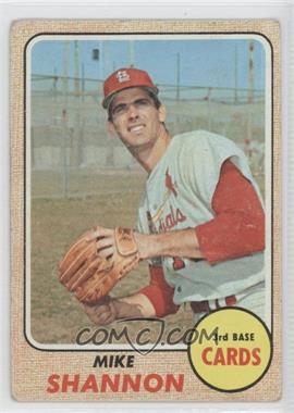 1968 Topps - [Base] #445 - Mike Shannon [Good to VG‑EX]