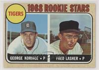 1968 Rookie Stars - Fred Lasher, George Korince [Good to VG‑EX]