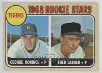 1968 Rookie Stars - Fred Lasher, George Korince