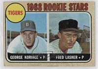 1968 Rookie Stars - Fred Lasher, George Korince