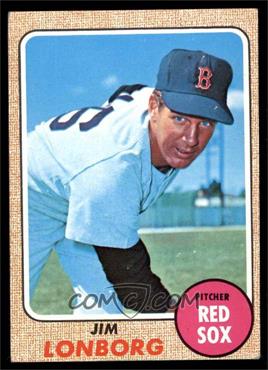 1968 Topps - [Base] #460 - High # - Jim Lonborg [VG EX]