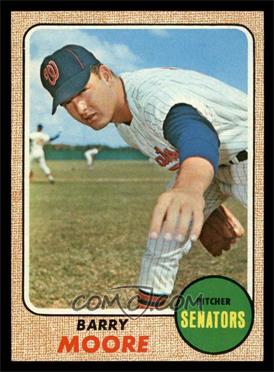 1968 Topps - [Base] #462 - High # - Barry Moore [NM MT]
