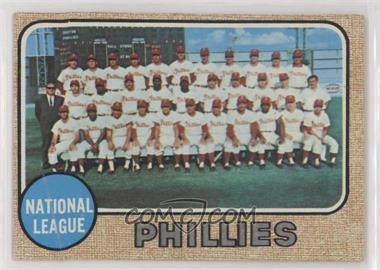 1968 Topps - [Base] #477 - High # - Philadelphia Phillies Team [Poor to Fair]