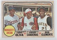 High # - Tony Oliva, Chico Cardenas, Roberto Clemente