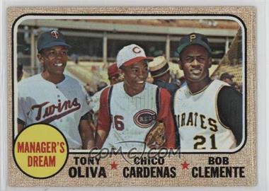 1968 Topps - [Base] #480 - High # - Tony Oliva, Chico Cardenas, Roberto Clemente