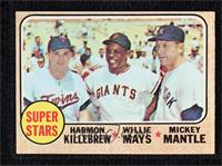 High # - Super Stars (Willie Mays, Mickey Mantle, Harmon Killebrew) [Noted]