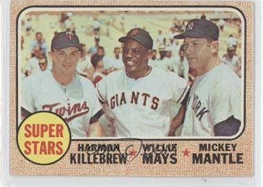 1968 Topps - [Base] #490 - High # - Willie Mays, Mickey Mantle, Harmon Killebrew)