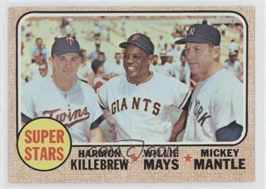 1968 Topps - [Base] #490 - High # - Willie Mays, Mickey Mantle, Harmon Killebrew) [Good to VG‑EX]