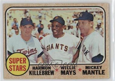 1968 Topps - [Base] #490 - High # - Willie Mays, Mickey Mantle, Harmon Killebrew)