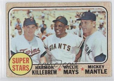 1968 Topps - [Base] #490 - High # - Willie Mays, Mickey Mantle, Harmon Killebrew) [Noted]