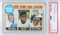 1967 NL Home Run Leaders (Hank Aaron, Jimmy Wynn, Ron Santo, Willie McCovey) [P…