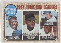 1967 NL Home Run Leaders (Hank Aaron, Jimmy Wynn, Ron Santo, Willie McCovey) [P…