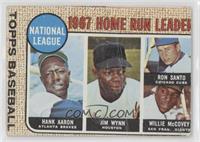 League Leaders - Hank Aaron, Jim Wynn, Ron Santo, Willie McCovey [Poor to&…