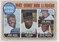 League Leaders - Hank Aaron, Jim Wynn, Ron Santo, Willie McCovey [Good to&…