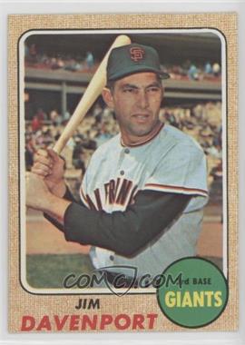 1968 Topps - [Base] #525 - High # - Jim Davenport