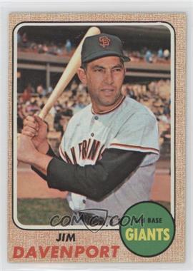 1968 Topps - [Base] #525 - High # - Jim Davenport