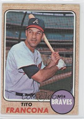 1968 Topps - [Base] #527 - High # - Tito Francona