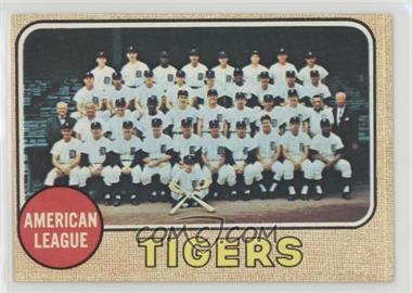 1968 Topps - [Base] #528 - High # - Detroit Tigers Team