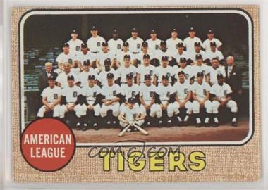 1968 Topps - [Base] #528 - High # - Detroit Tigers Team