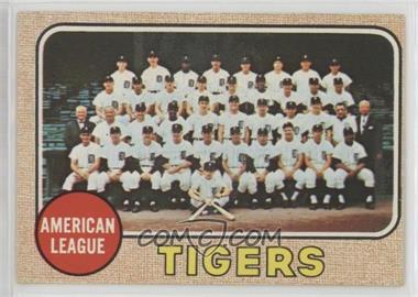 1968 Topps - [Base] #528 - High # - Detroit Tigers Team