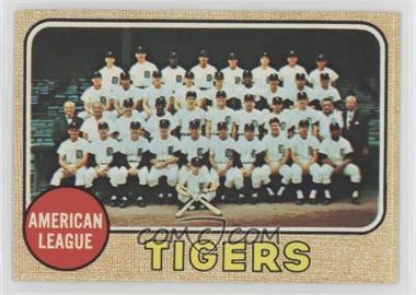 1968 Topps - [Base] #528 - High # - Detroit Tigers Team