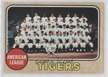 1968 Topps - [Base] #528 - High # - Detroit Tigers Team