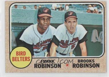 1968 Topps - [Base] #530 - High # - Bird Belters (Frank Robinson, Brooks Robinson)