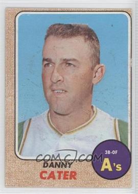 1968 Topps - [Base] #535 - High # - Danny Cater [Noted]