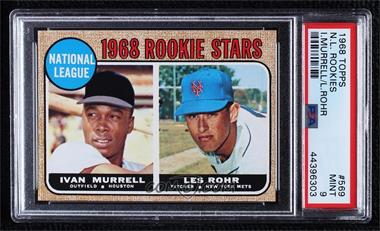 1968 Topps - [Base] #569 - High # - Ivan Murrell, Les Rohr [PSA 9 MINT]