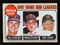 League Leaders - Carl Yastrzemski, Harmon Killebrew, Frank Howard