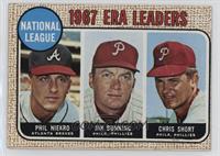 League Leaders - Phil Niekro, Jim Bunning, Chris Short [EX to NM]