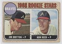 1968 Rookie Stars - Jim Britton, Ron Reed [Good to VG‑EX]