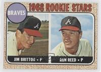 1968 Rookie Stars - Jim Britton, Ron Reed