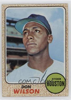 1968 Topps - [Base] #77 - Don Wilson