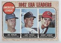 League Leaders - Joe Horlen, Gary Peters, Sonny Siebert