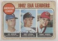 League Leaders - Joe Horlen, Gary Peters, Sonny Siebert [Poor to Fair]