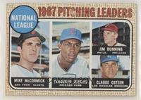 League Leaders - Mike McCormick, Ferguson Jenkins, Jim Bunning, Claude Osteen […