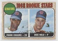 1968 Rookie Stars - Frank Coggins, Dick Nold [Good to VG‑EX]