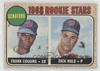 1968 Rookie Stars - Frank Coggins, Dick Nold [Poor to Fair]