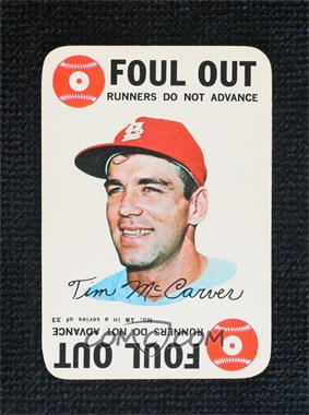 1968 Topps - Game #18 - Tim McCarver [Good to VG‑EX]