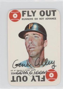 1968 Topps - Game #25 - Gene Alley