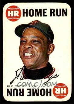 1968 Topps - Game #8 - Willie Mays [NM]