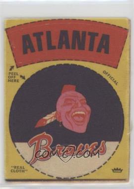 1969-76 Fleer Cloth Patches - [Base] #_ATRL.1 - Atlanta Braves Round Logo (Blue/White)