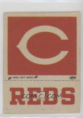 1969-76 Fleer Cloth Patches - [Base] #_CIHL - Cincinnati Reds Hat Logo