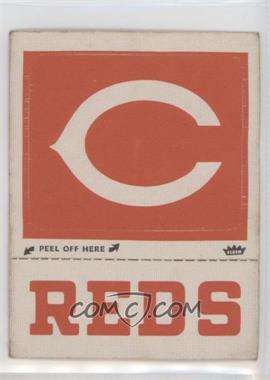 1969-76 Fleer Cloth Patches - [Base] #_CIHL - Cincinnati Reds Hat Logo [Good to VG‑EX]