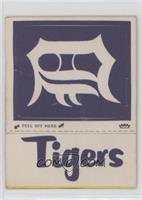 Detroit Tigers Hat Logo (White D)